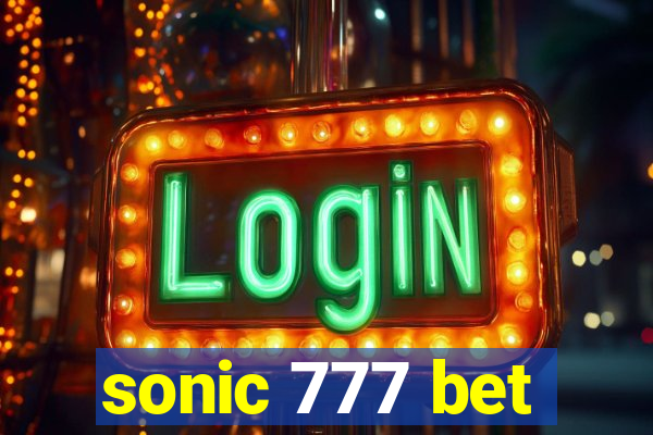 sonic 777 bet